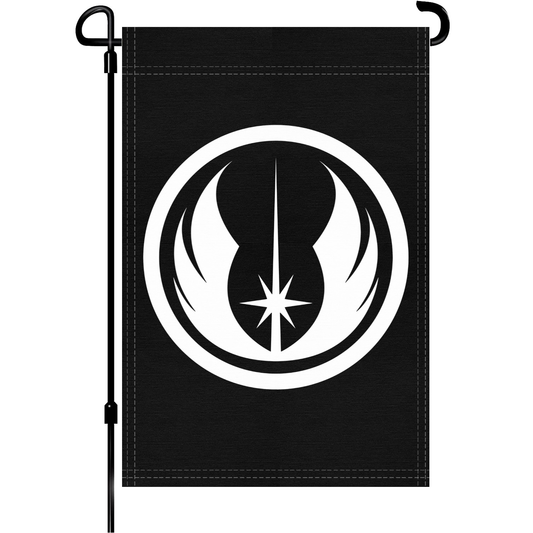 Star Wars Jedi (Black) Garden Flag