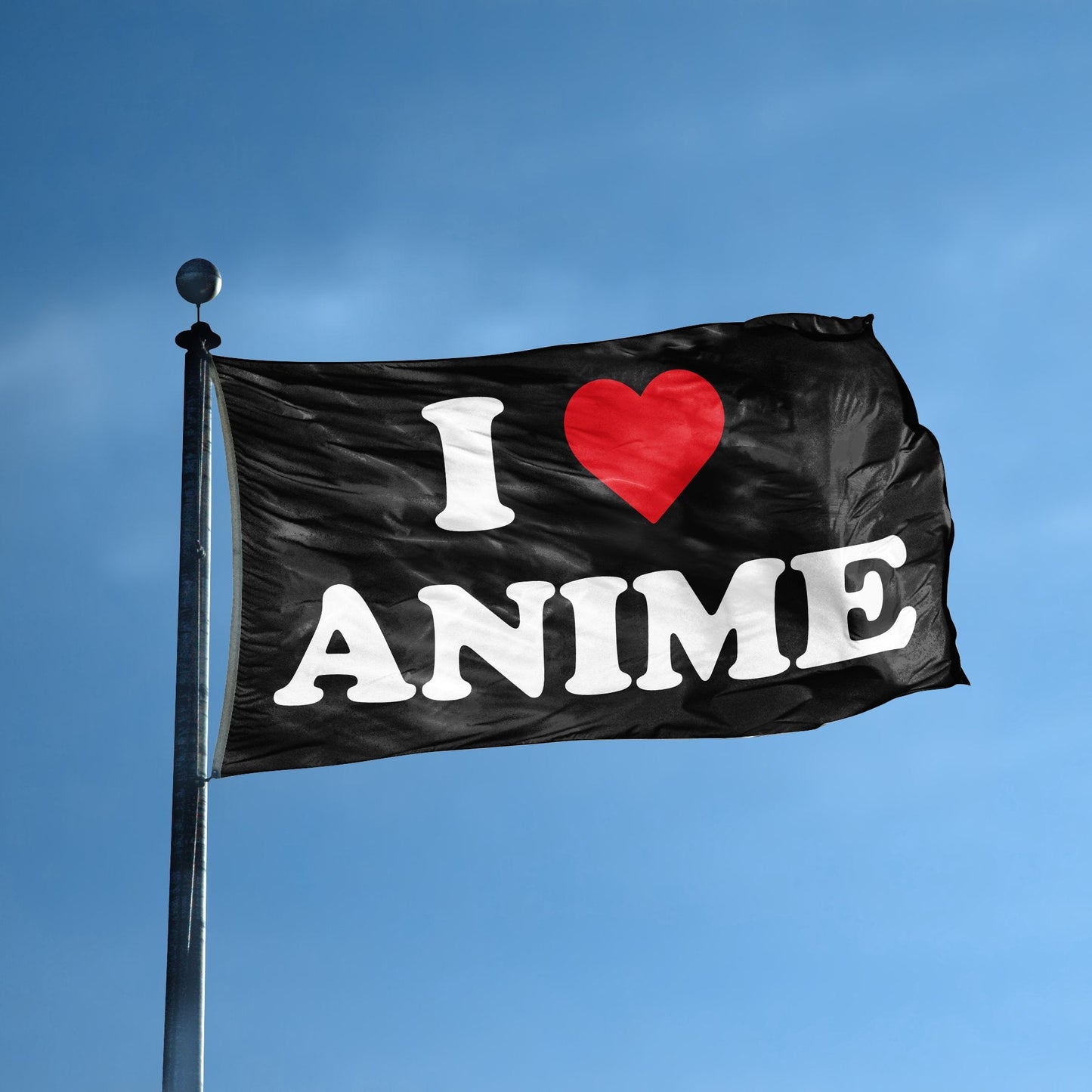 I Love Anime Flag