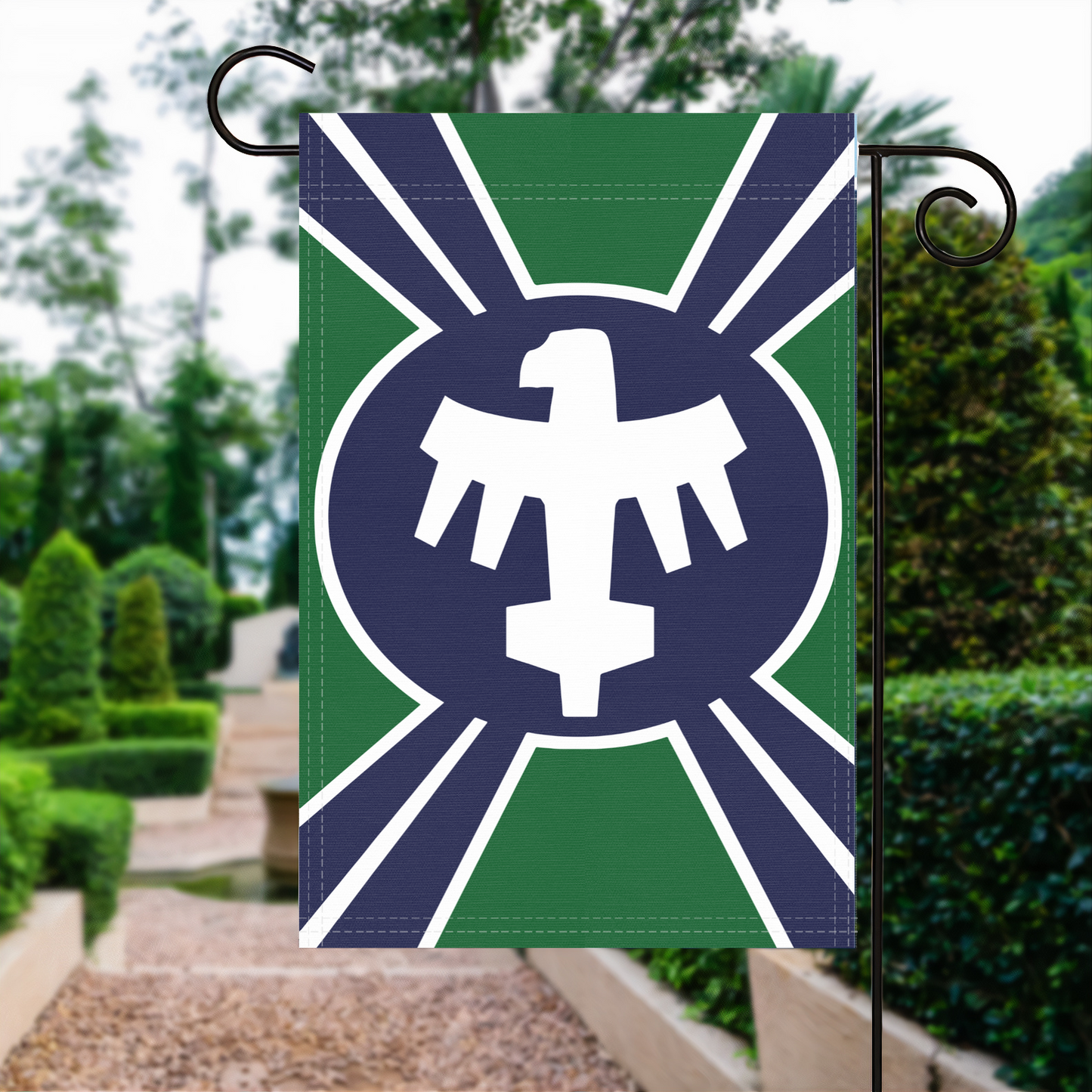 Starship Troopers Mobile Infantry Garden Flag