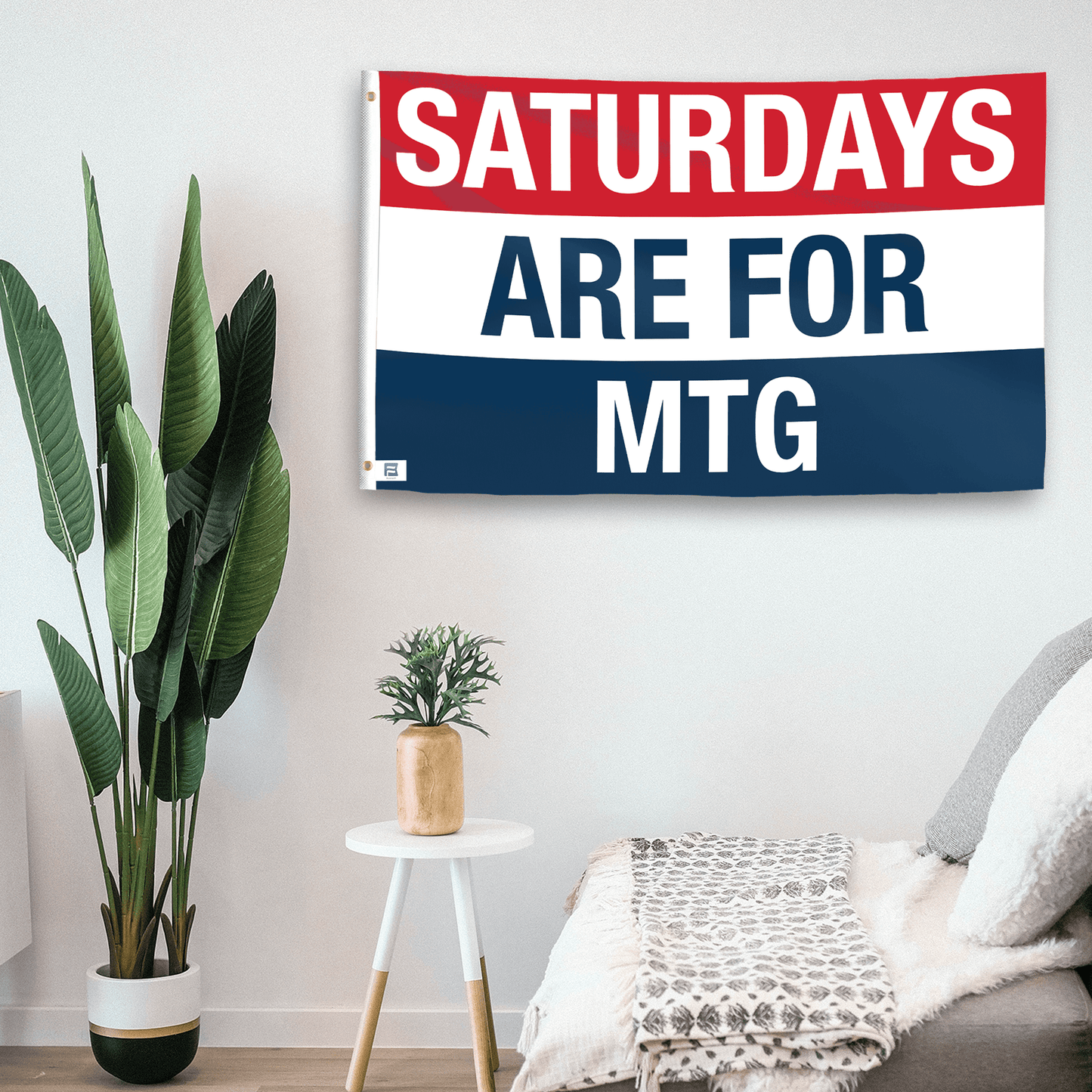 Saturdays Are for MTG Flag