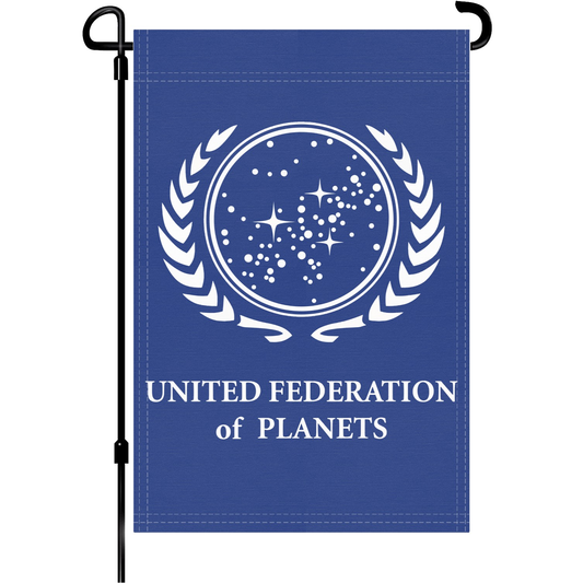 United Federation Of Planets Garden Flag