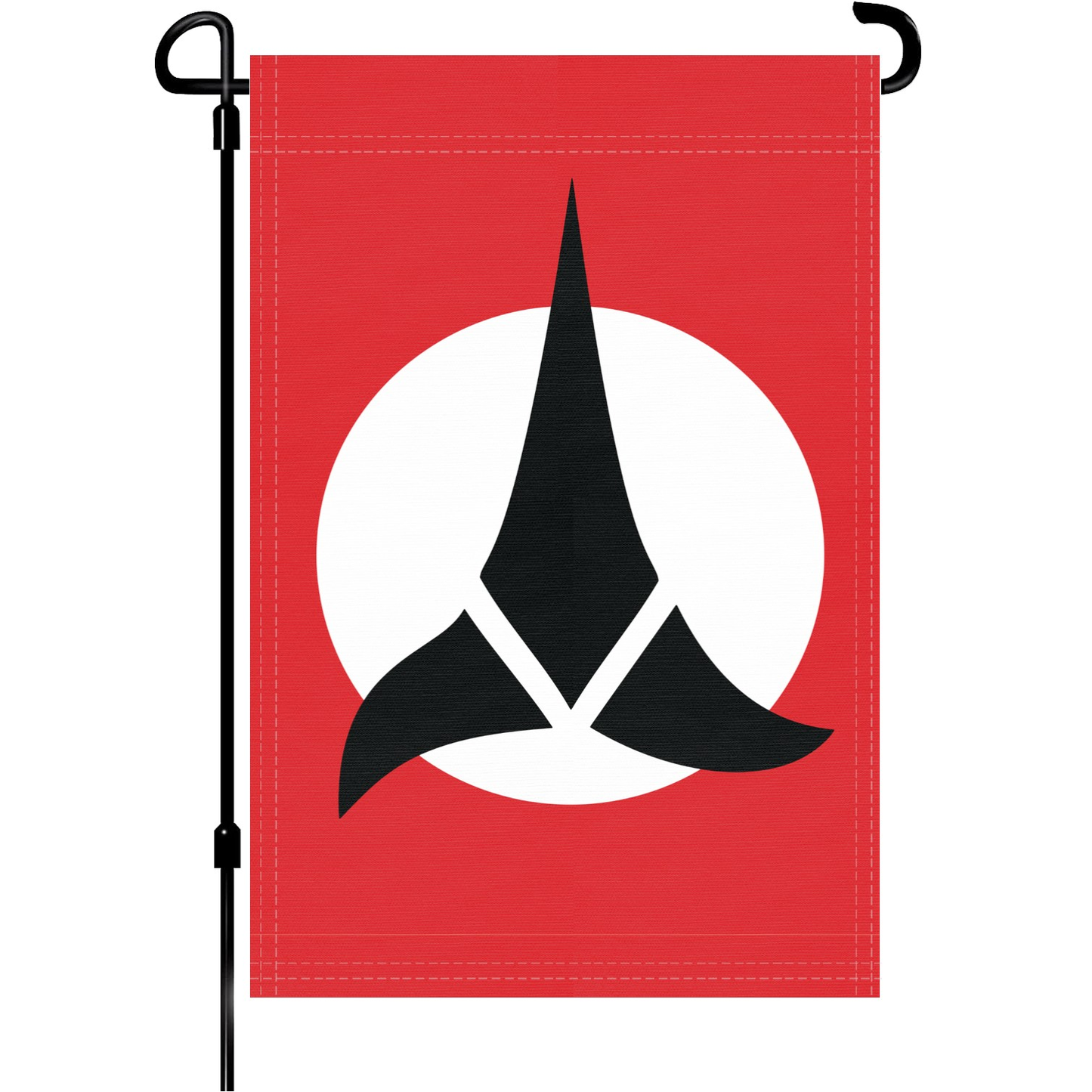 Star Trek Klingon Symbol Garden Flag
