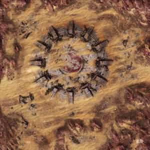 Star Wars: Legion - Desert Ruins Game Mat - 