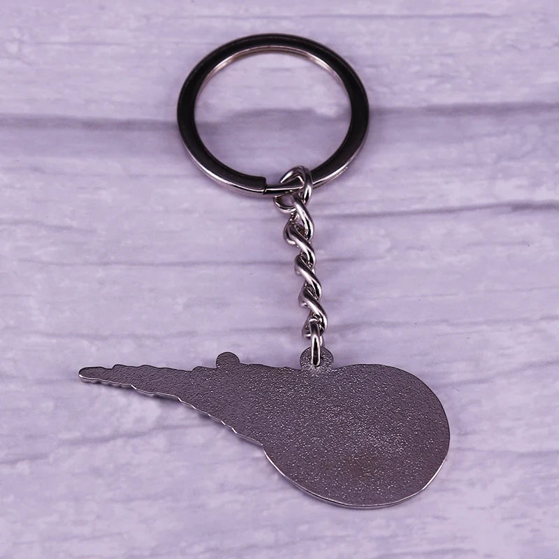 Final Fantasy 7 Meteor logo keychain.