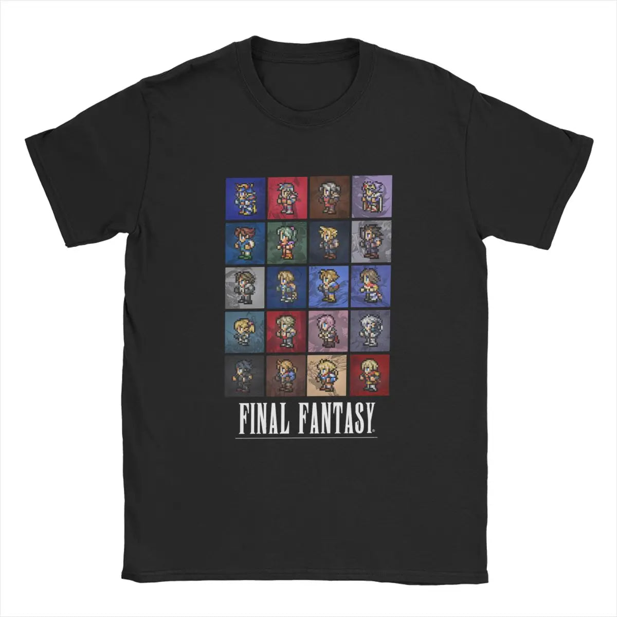 Final Fantasy 8 bit Sprites Men's t-shirt