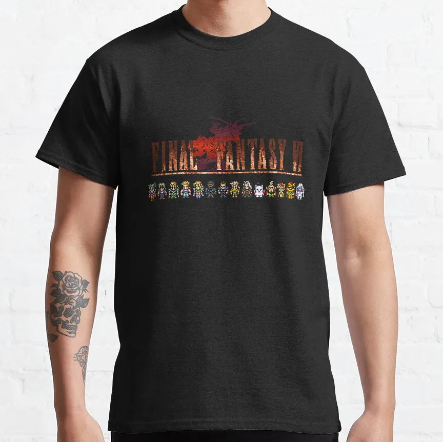 Final Fantasy 8 bit Sprites Men's t-shirt