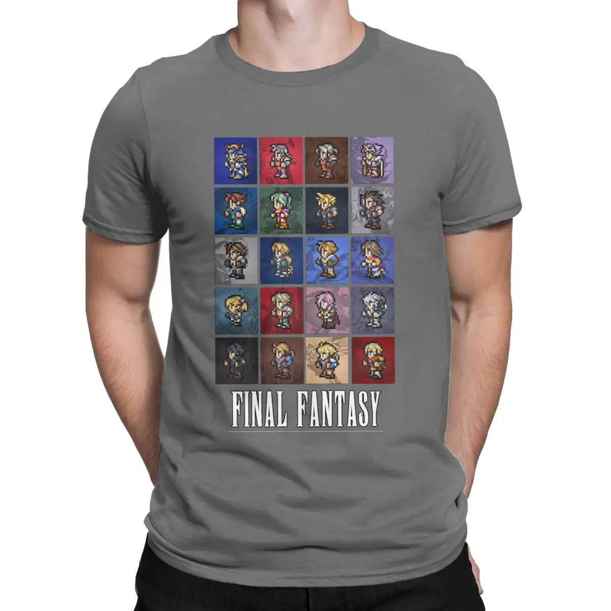 Final Fantasy 8 bit Sprites Men's t-shirt