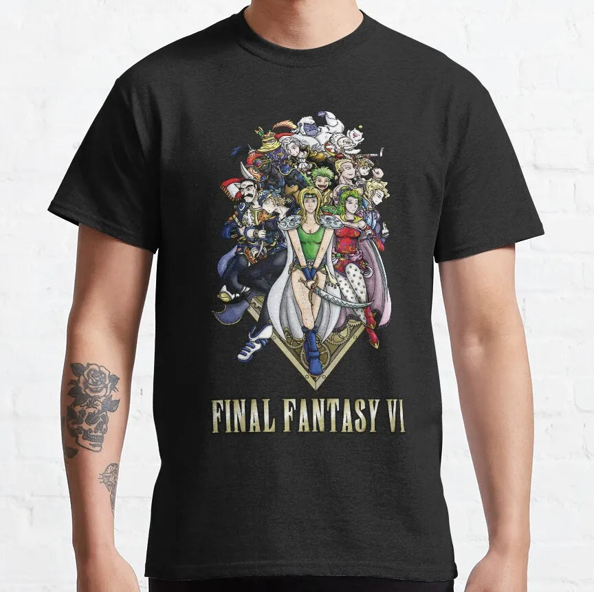 Final Fantasy 8 bit Sprites Men's t-shirt