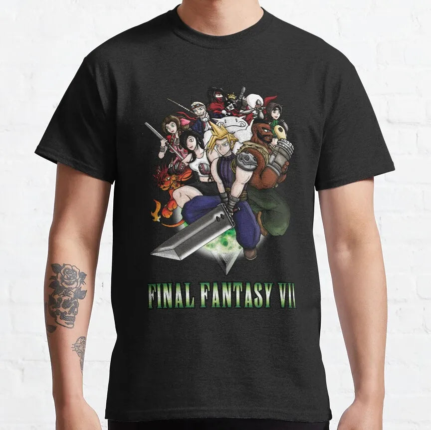 Final Fantasy 8 bit Sprites Men's t-shirt