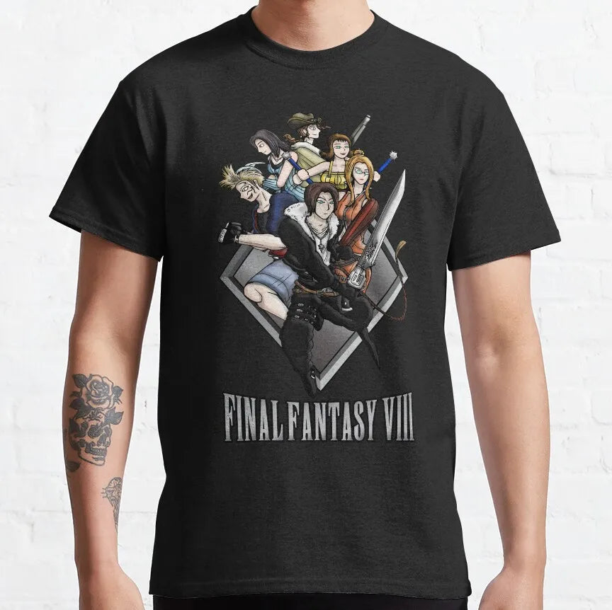 Final Fantasy 8 bit Sprites Men's t-shirt