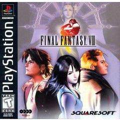 Final Fantasy VIII - PlayStation - Game & Manual (3 Discs)