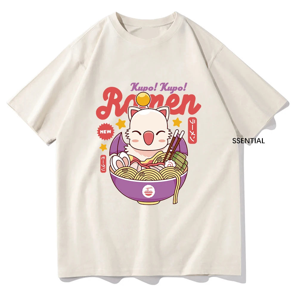 Final Fantasy XIVT Moogle Kupo t-shirt