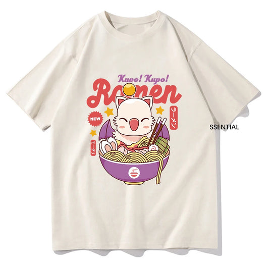 Final Fantasy XIVT Moogle Kupo t-shirt