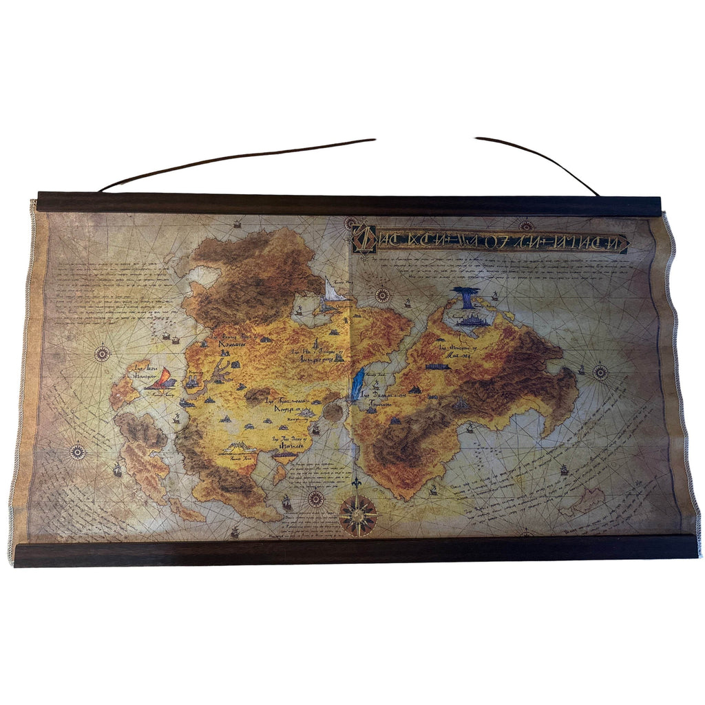 Final Fantasy XVI Scroll Map - 