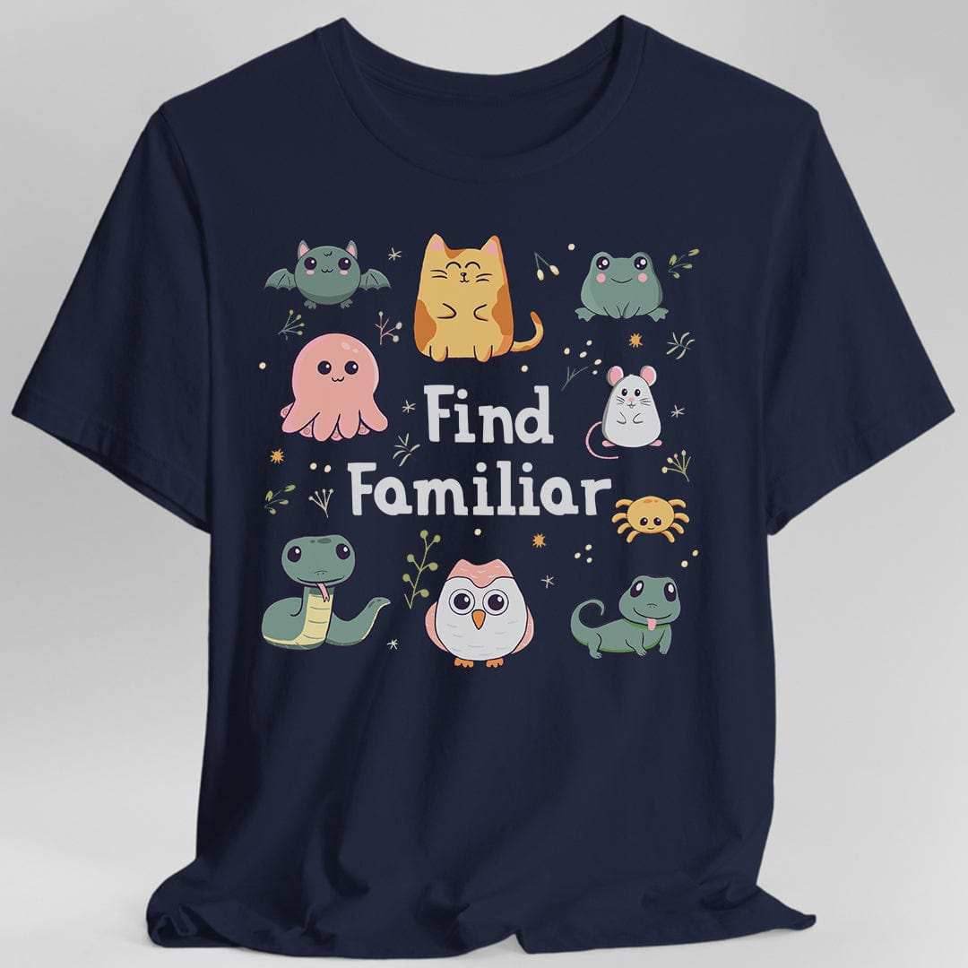 Find Familiar Spell Shirt - Navy / S