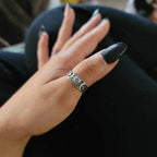 Locasta Crescent Moon Ring - 5