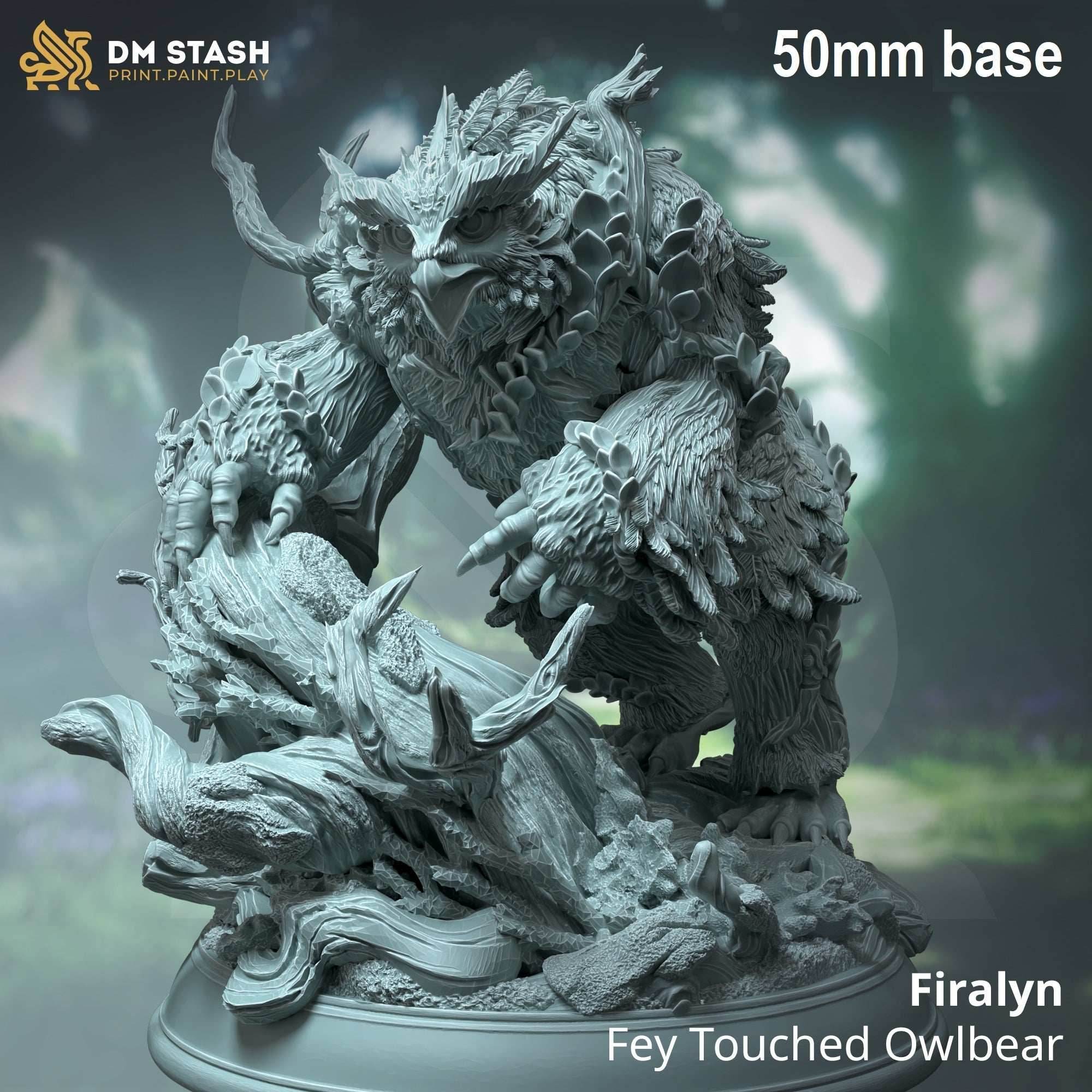 Firalyn, Fey Touched Owlbear - 