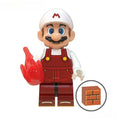 Fire Mario Brothers from Super Mario Lego Minifigures