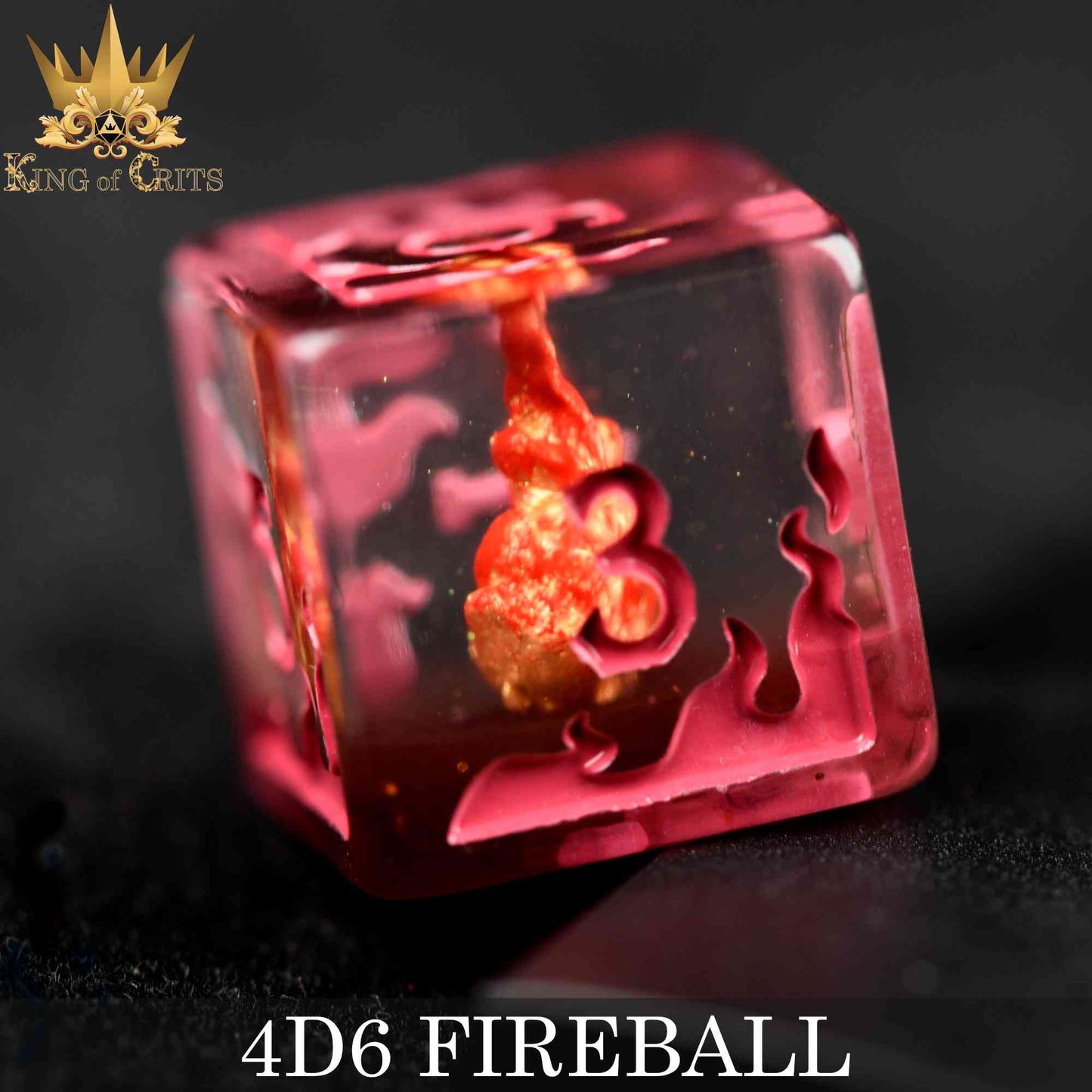 Fireball 4D6 Dice Set