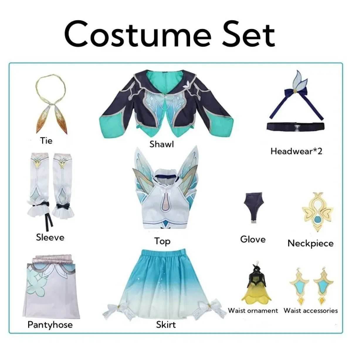 Firefly Cosplay Costume – Honkai: Star Rail Outfit Full Set - XS / Costume Only