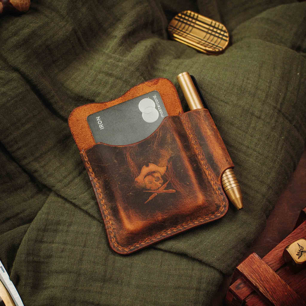 Pirate Goods First Mate Pocket Organizer – Leather EDC Pocket Organizer
