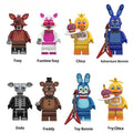 Five Nights At Freddys 2 set of 8 Lego Minifigures custom toys Set4