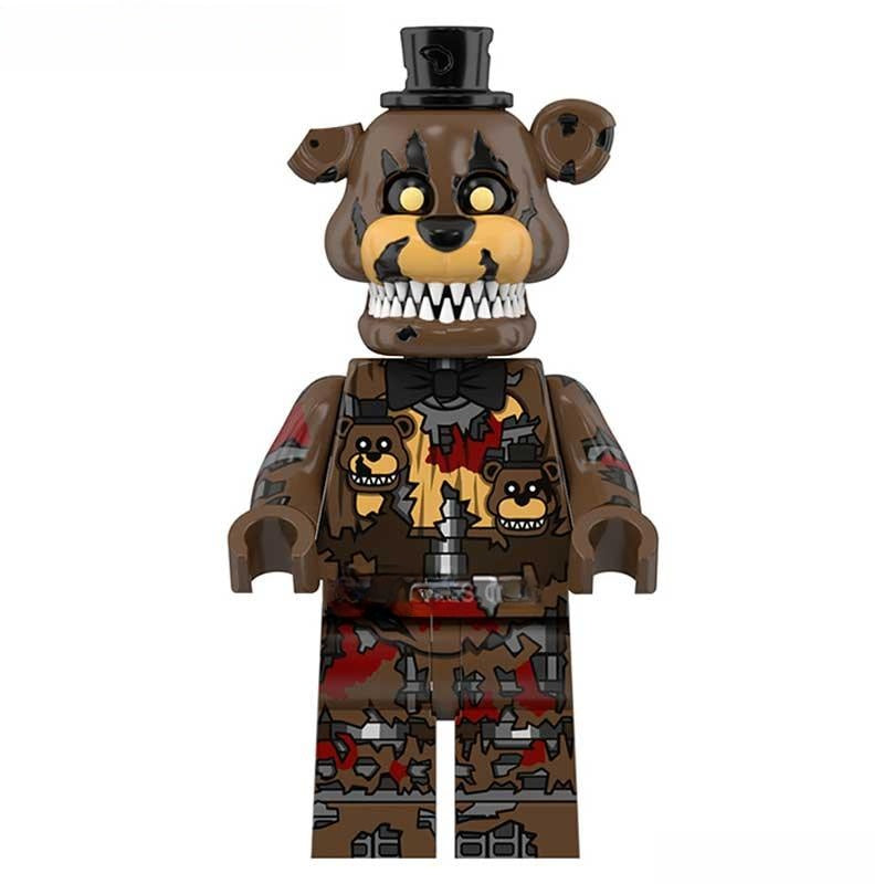 Five Nights At Freddys Nightmare Freddy Lego Minifigures custom toys