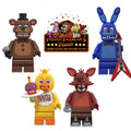 Five Nights At Freddys set of 4 Lego Minifigures custom toys 3
