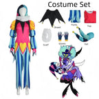 Fizzarolli Cosplay Costume – Helluva Boss Jester Outfit Full Set - S / Costume Only