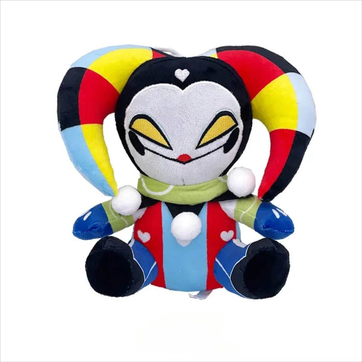 Fizzarolli Cosplay Costume – Helluva Boss Jester Outfit Full Set - S / Dolls Only