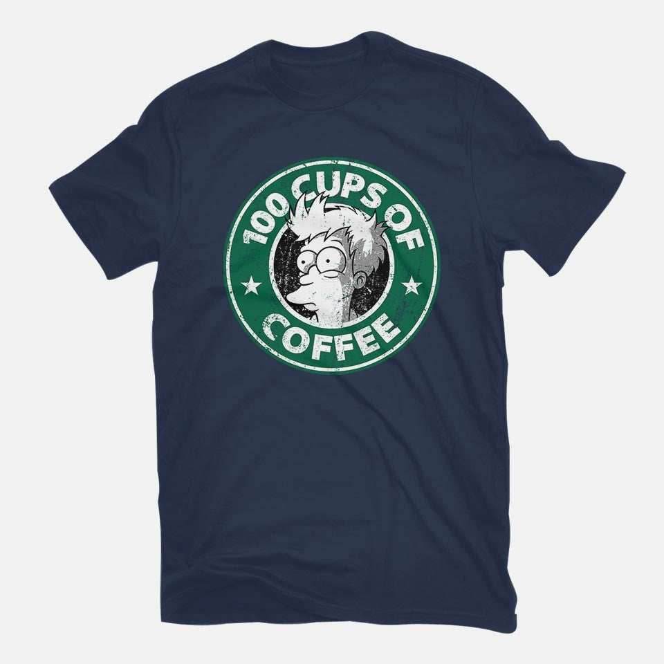 100 Cups of Coffee - Mens / Black / S