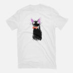 Watercolor Cat - Mens / White / S