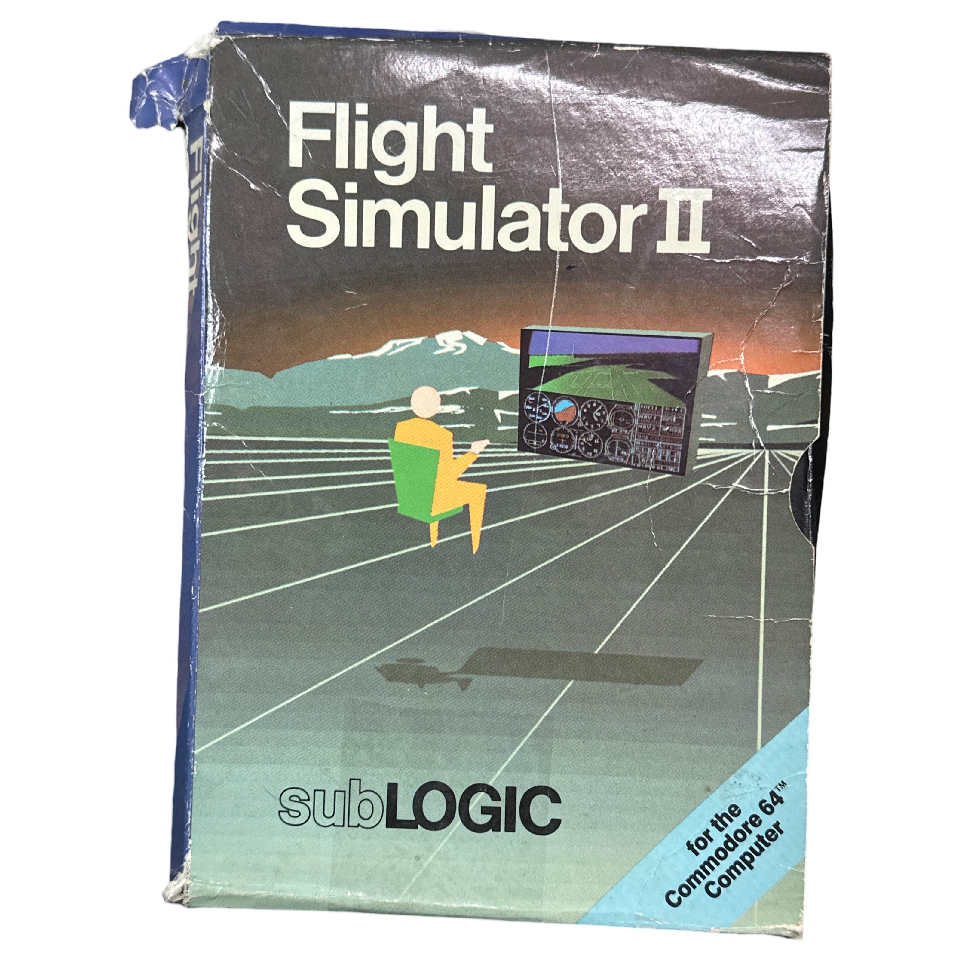 Flight Simulator II - Commodore 64/128 - 
