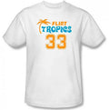 Flint Tropics 33 Jackie Moon White T-Shirt - S