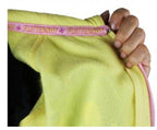 Fluttershy Pegasus Face Butter Yellow Hoodie with Mane and Wings - XS