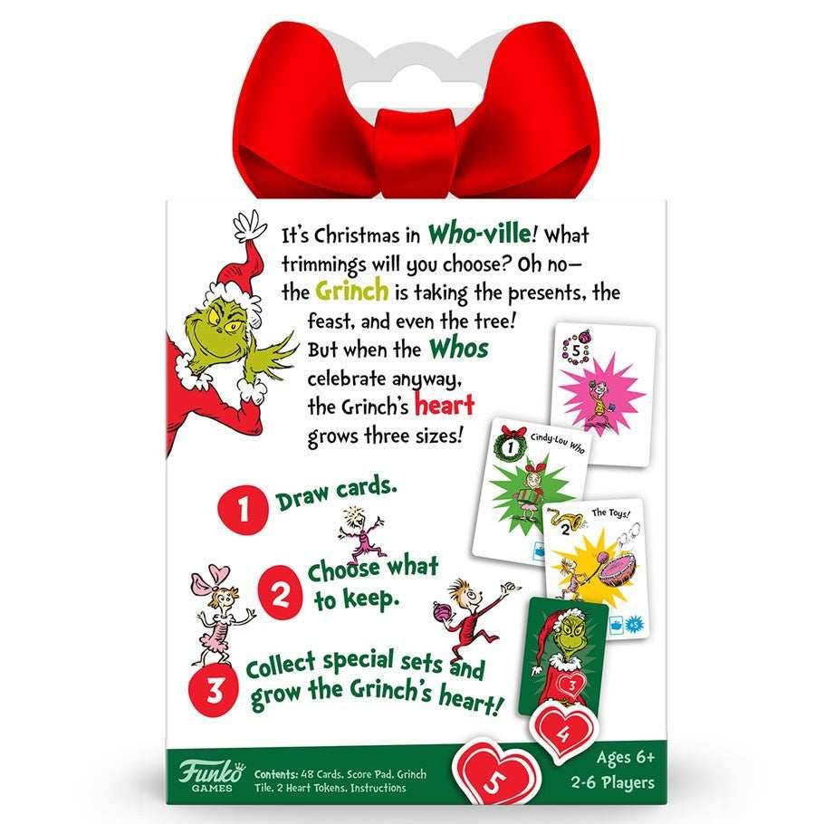 Dr. Seuss: Grinch Grow Your Heart - Card Game - 