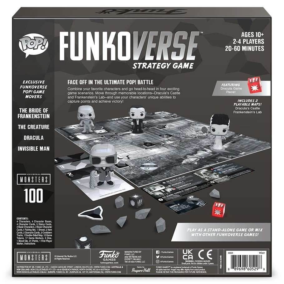 FunkoVerse: Universal Monsters 100 (4-Pack) - 