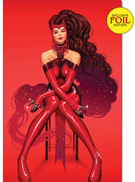 [FOIL] SCARLET WITCH ANNUAL #1 UNKNOWN COMICS DAVID NAKAYAMA EXCLUSIVE VIRGIN VAR (06/21/2023)