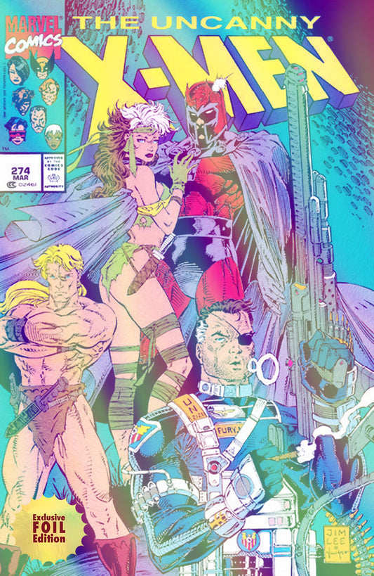 [Foil] Uncanny X-Men #274 Facsimile Unknown Comics Exclusive Var (09/04/2024)