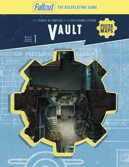 Fallout: The Roleplaying Game - Map Pack 1: Vault - 