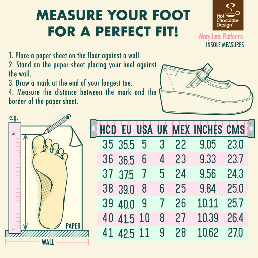 Chocolaticas® Pagan Spirit Women's Mary Jane Platform - 