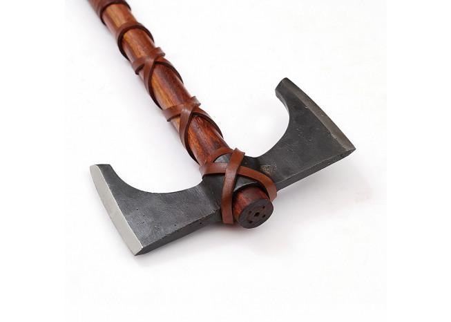 Forged Carbon Steel Iroquois Throwing Axe-2