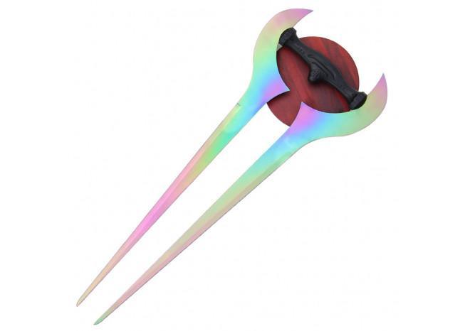 Forked Titanium Color Energy Weapon