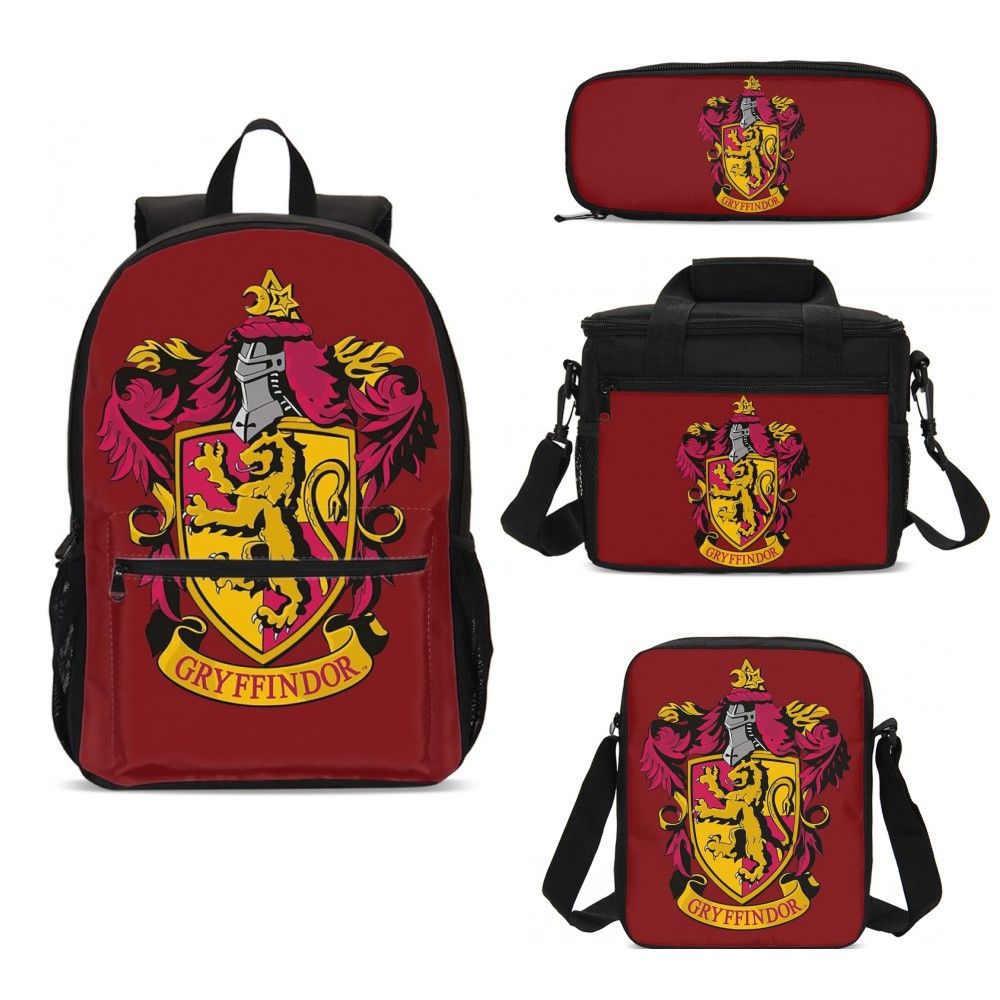 Four-piece Harry Potter School of Witchcraft and Wizardry Student Backpack