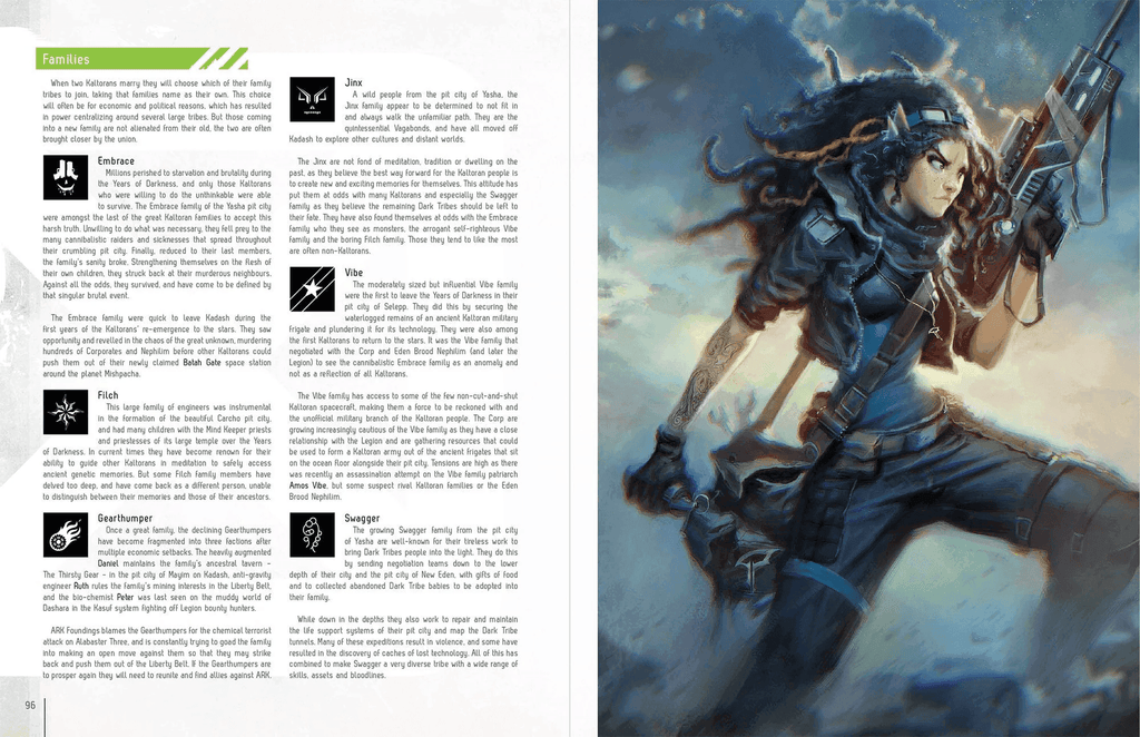 Fragged Empire 2nd Edition: Setting Guide - 