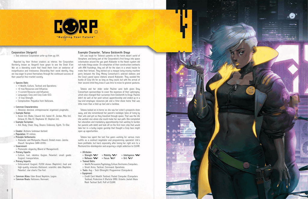Fragged Empire 2nd Edition: Setting Guide - 