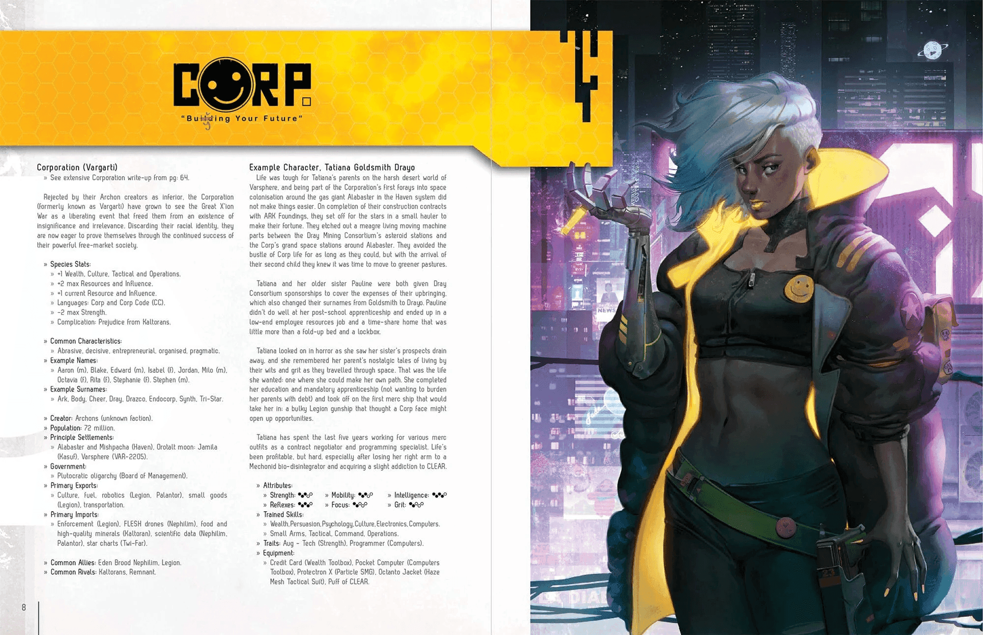 Fragged Empire 2nd Edition: Setting Guide - 