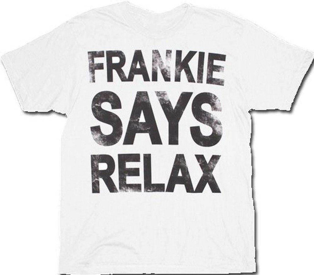 Frankie Says Relax Distressed T-Shirt Tee - S