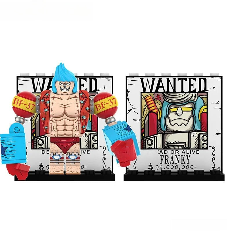 Franky Big Figure ONE PIECE Anime Lego Minifigures custom toys 1