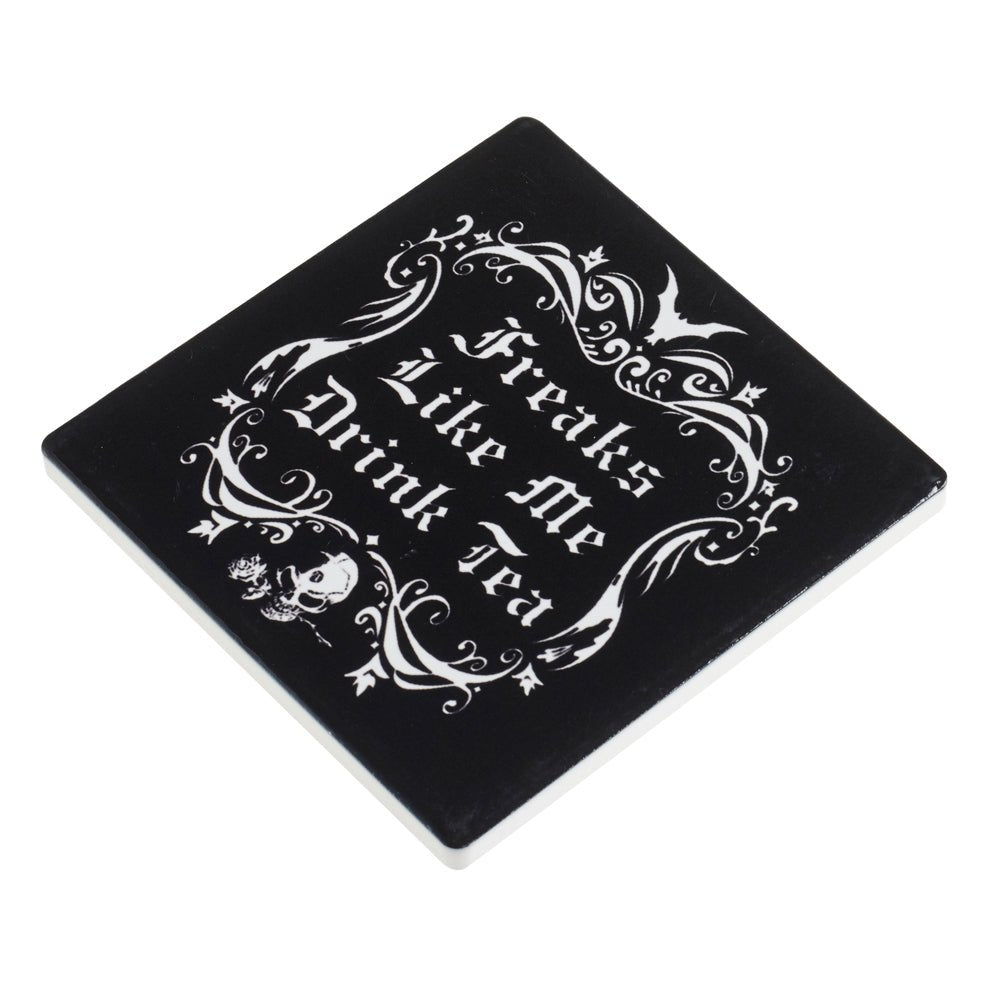 Freaks Like Me Drink Tea Trivet Coaster